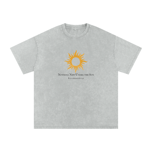 "Ecclesiastes 1:9" Oversize Tee
