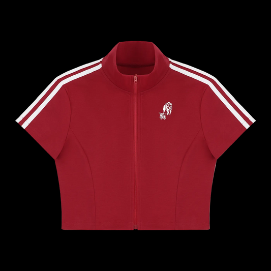 RT&A Zip-Up Taped Crop