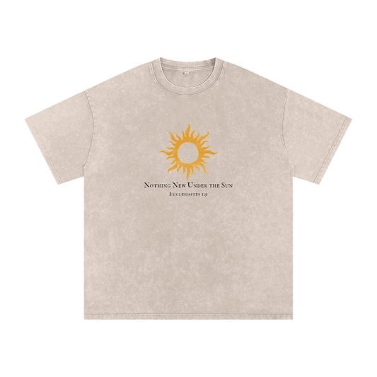 "Ecclesiastes 1:9" Oversize Tee