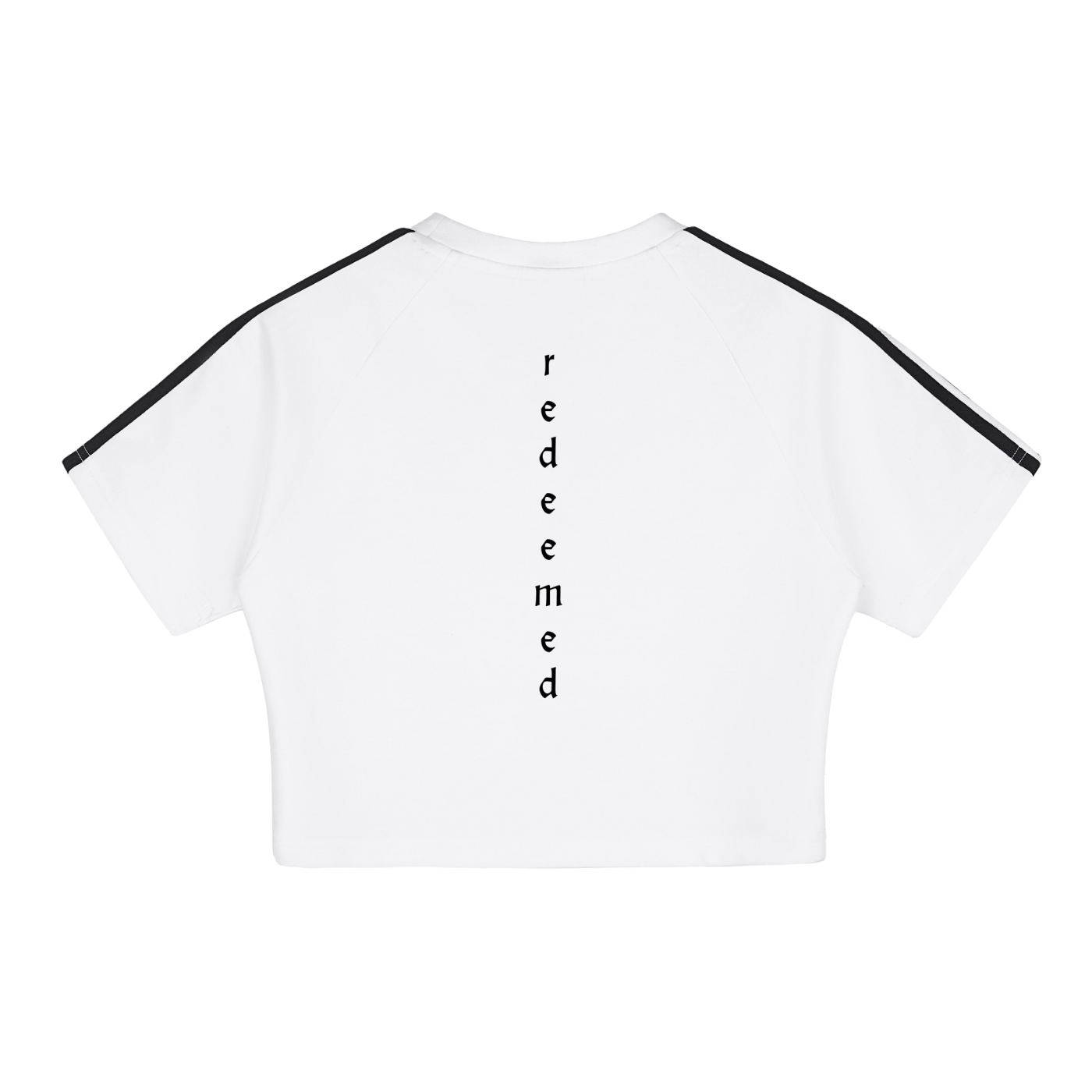 Taped Redeemed Logo Crop Top