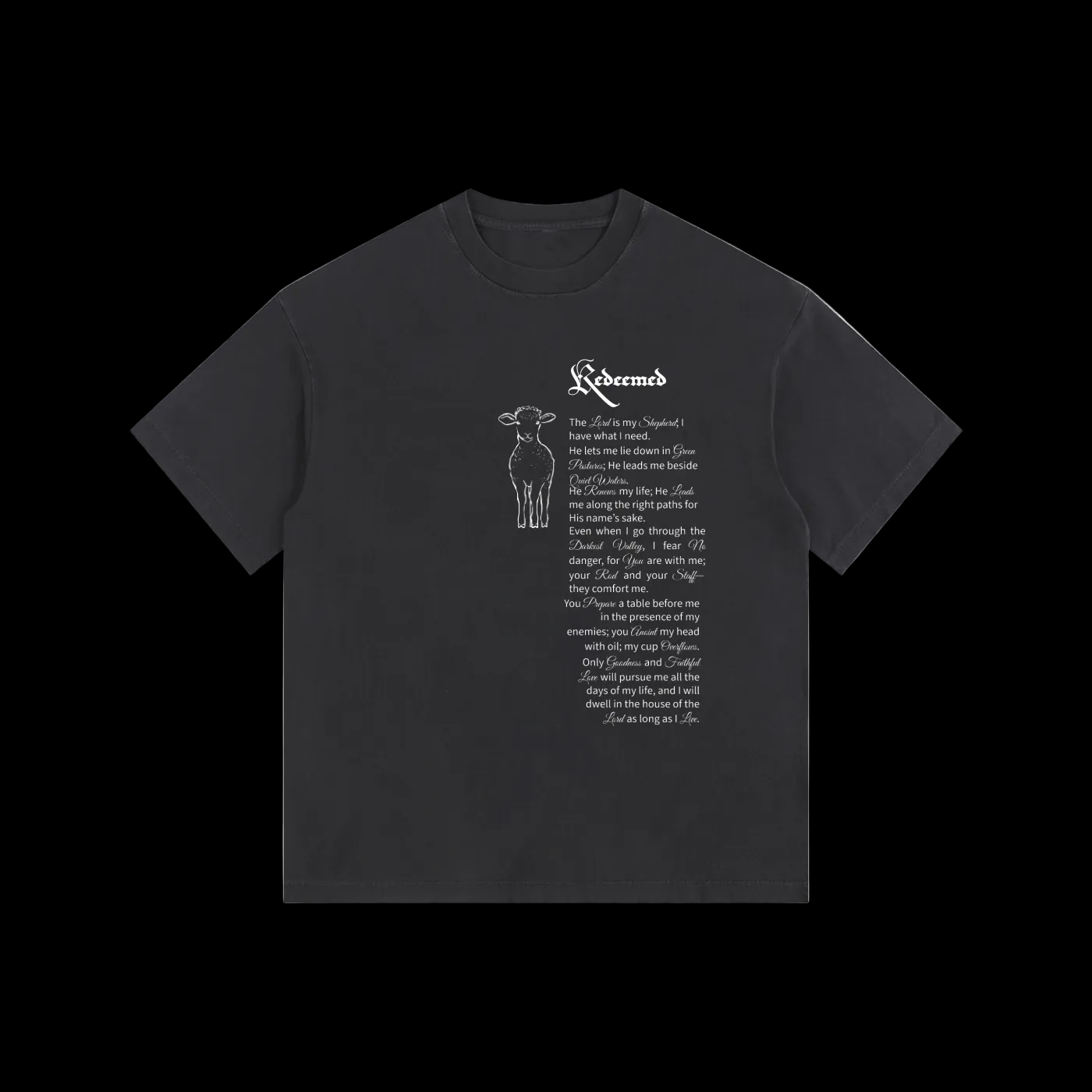 "The Good Shepard" Oversized Tee