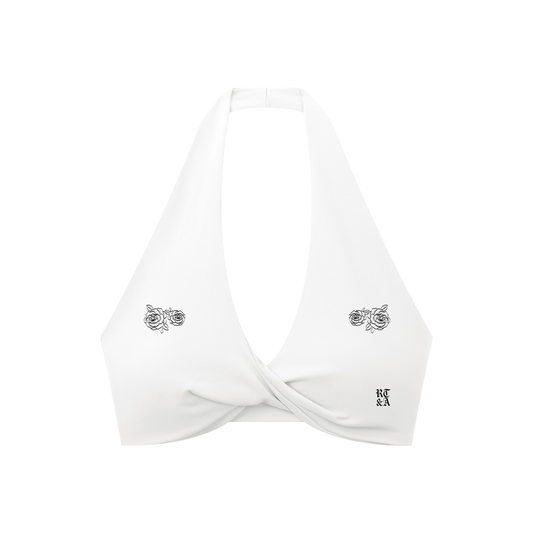 Redeemed "Rose" Halter Sports Bra