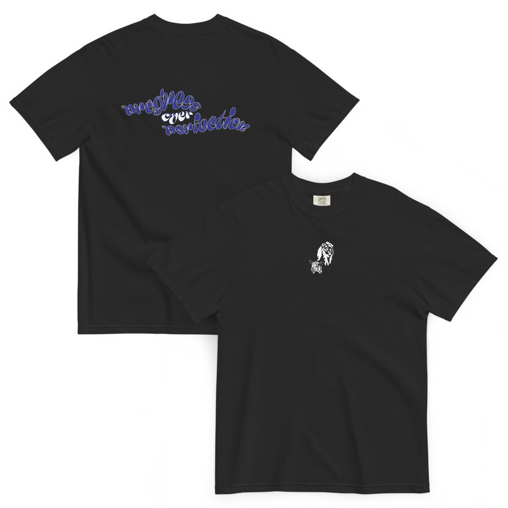 "Progress Over Perfection" Heavy-weight T-Shirt
